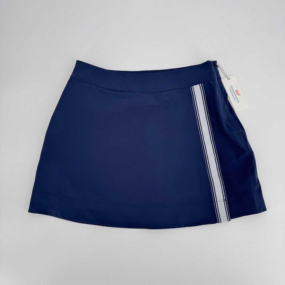 Vineyard Vines Womens Performance Skort Size S Golf Navy Blue Athletic Skirt